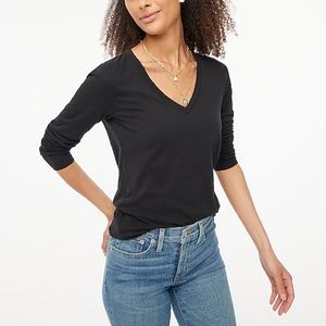 Long Black Sleeve Top